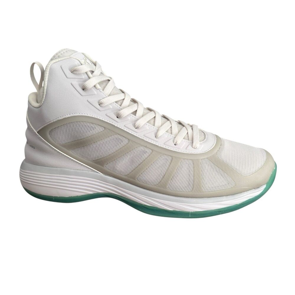 APL Concept Boomer Mens Size 14 Space Grey White Jump Higher Basketball Sneakers
